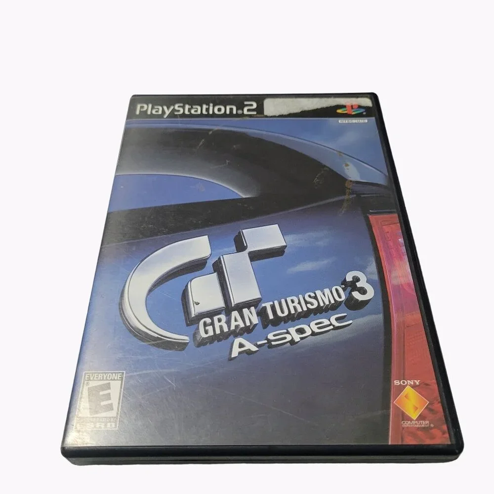 Gran Turismo 3 A Spec Sony Playstation 2 Ps2 Video Game Includes Case and Manual